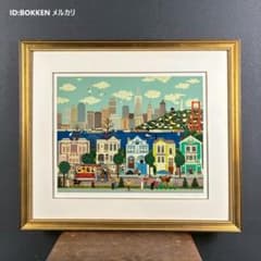 ジェーン・ウースター・スコット「サンフランシスコ」シルクスクリーン