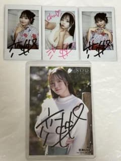 恋渕ももな 4点セット 直筆サイン入りチェキ チェキ 生写真 レア