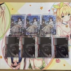 ヴァイスシュヴァルツ 『理想の彼女』千鶴 sp3枚& 彼女と涙 rrr4枚