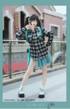 即納】初音ミク×天羽川 公式コラボ服 男女兼用シャツ 概念コーデ