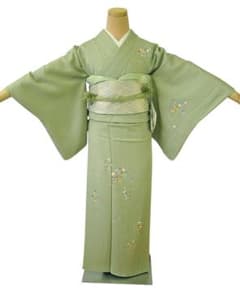 本加工染 附下げ・訪問着＆袋帯・帯〆・帯揚げセット（正絹）未使用