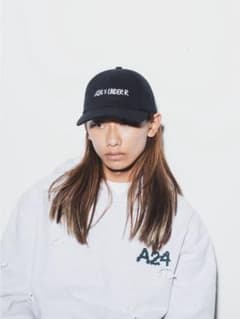 A24エートゥエンティーフォー エンブロイダリーキャップ ロンハーマン