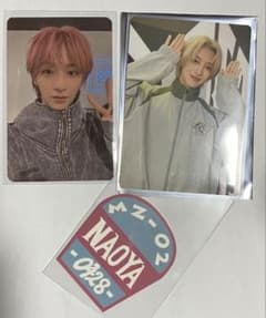 MAZZEL NAOYA ナオヤ セルカ フォトカード ステッカーセット - メルカリ