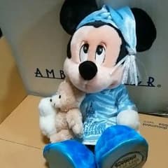 WDW1200体限定シリアルナンバー付きパジャマミッキーぬいぐるみ