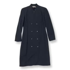 サルヴァトーレ フェラガモ ロングコート レディース 40 グレー