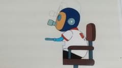 最終価格 貴重セル画 メカ鳥山明 Dr.スランプ アラレちゃん