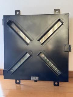 鉄道部品】踏切動作反応灯 X型 - メルカリ