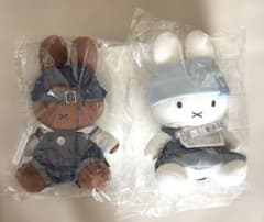 ソウル限定】ミッフィー miffy ぬいぐるみ2体セット 韓国 ソンス 未