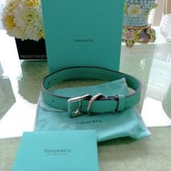 ティファニー tiffany 犬 ペット 首輪 箱入り 格安 L 誕生日記念日