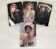 BLACKPINK LiSA フォトカード 4枚セット ポップアップ 購入特典 - メルカリ