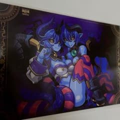 神羅万象チョコ A4ポスター 魔戦姫アスモディエス＆魔将軍アスタロット