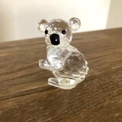 スワロフスキー コアラ クリスタル 置物 - メルカリ