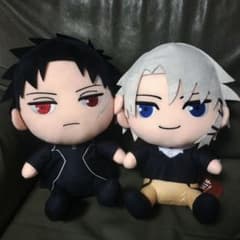 GiGO限定 カグラバチ おすわりBIGぬいぐるみ 六平千鉱 漣伯理 2種