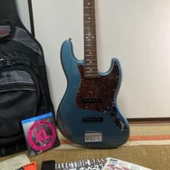 スタンド追加 フェンダー JAZZベース ストラップ ピックガード 本 弦