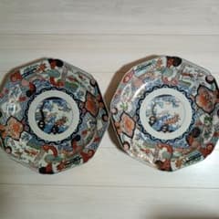 古伊万里 大皿 飾皿 直径約41cm 2個セット 木箱あり - メルカリ