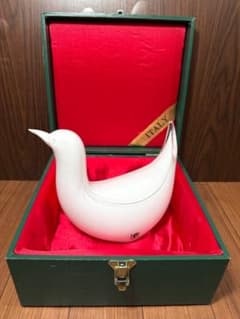 イタリア seguso セグソ ムラーノガラス ヴェネチアングラス 鳥 - メルカリ