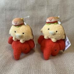 ぶらさげぬいぐるみ（チキップダンサーズ×ドムドムハンバーガー） 2つ