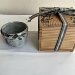 人間国宝荒川豊蔵窯 虎渓山水月窯 唐津焼風酒盃 竹の図 - メルカリ