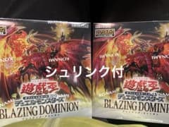 遊戯王OCG ブレイジングドミニオン 2box シュリアリ - メルカリ