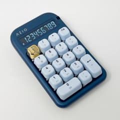 AZIO Izo テンキー/電卓 青軸 動作確認済み ほぼ新品 - メルカリ
