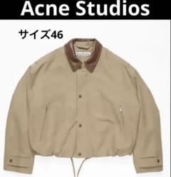 人気サイズ 46 Acne Studios ツイルジャケット カーキ - メルカリ