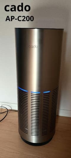 cado 空気清浄機 シルバー AP-C200 - メルカリ