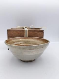 c392 茶碗 出雲楽山焼 10代長岡空處 木箱 茶道具 古物 - メルカリ