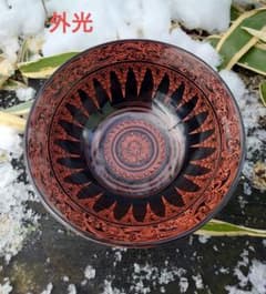 美術漆器 鳥獣蒟醤 きんま アンティーク 細密 漆塗り タイ・ミャンマー