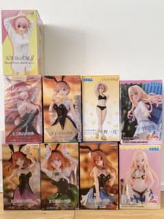 五等分の花嫁 フィギュア7体＋喜多川海夢 フィギュア2体 まとめ売り
