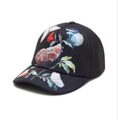 25aw UNDERCOVER 総柄ベースボールキャップ ブラック - メルカリ