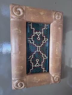 アヤワスカ シピボ族 刺繍 額付き - メルカリ