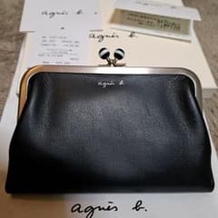 agnes b. アニエスベー 二つ折りがま口財布 新品未使用 - メルカリ