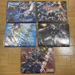 ストレージボックス5種セット ガンダムウォー3種類・クルセイド2種類