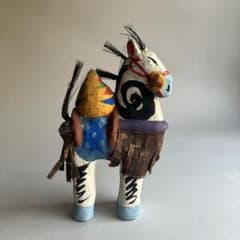 飾り馬 青森土人形 福原英次郎 土人形 午年 - メルカリ