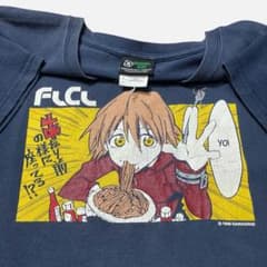 L】90s FLCL フリクリ ハル子 アニメ Tシャツ Vintage - メルカリ