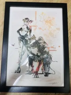 アクリルフレーム入り Happyくじ メタルギアソリッドV LAST賞 複製原画