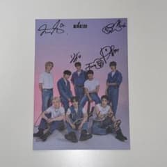 BAE173 J-MIN CLOSEYOUREYES ミヌク サイン入りTシャツ