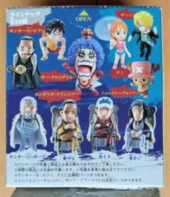 バンダイ ワンピースコレクション 激闘！海賊団vs海軍！ 5BOX 60点 廃盤