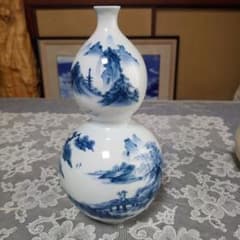 江戸中期 古伊万里 銀継ぎ 御神酒大徳利