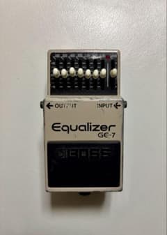 BOSS GE-7 イコライザー 使用頻度少なめの美品