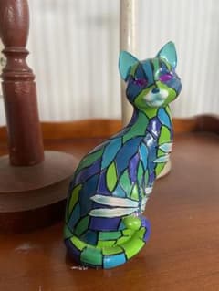 毎日お値下げティファニーねこフィギュア限定レアペーパーウエイト置物