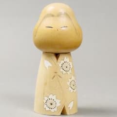 創作こけし栗林一雪作品「壺を運ぶ女」KokeshiDoll