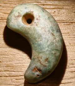 ✳親方おすすめ勾玉糸魚川翡翠人気の古墳時代の型全て卸し値段鑑定書