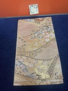 2695 袋帯 古代彫金紋 西陣織 金糸高級上質上品約440cm 未使用