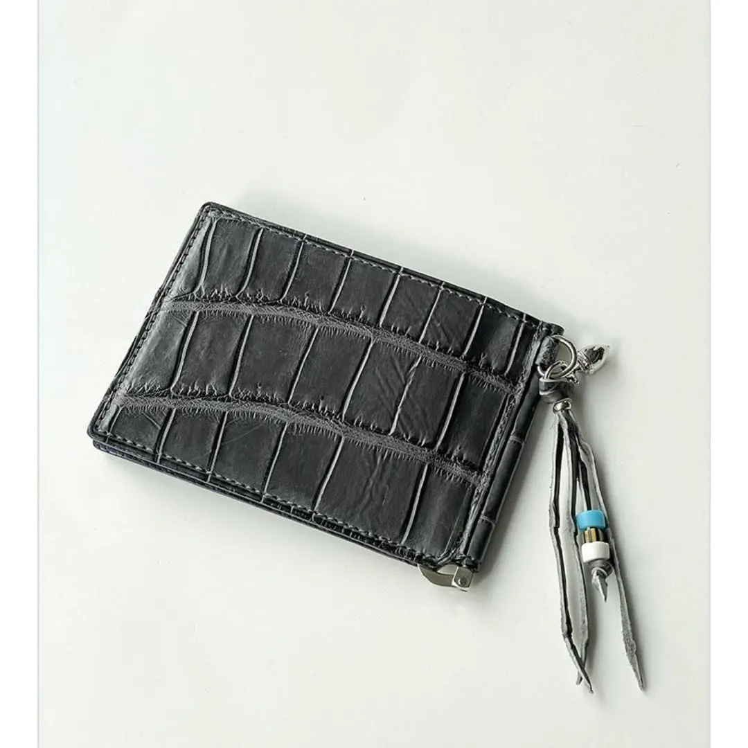 ブルーナボイン クロコダイル 折り財布 新品 大特価 2025年最新