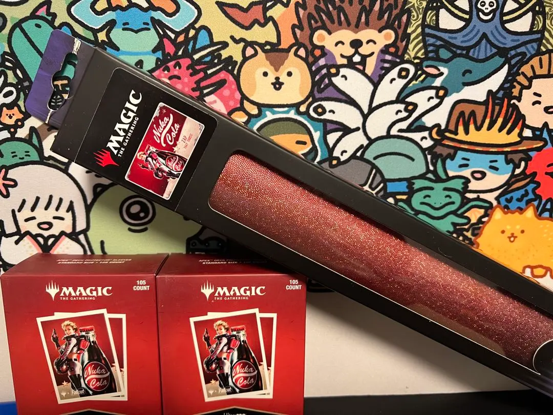 MTG fallout ヌカコーラプレイマット＆スリーブセット