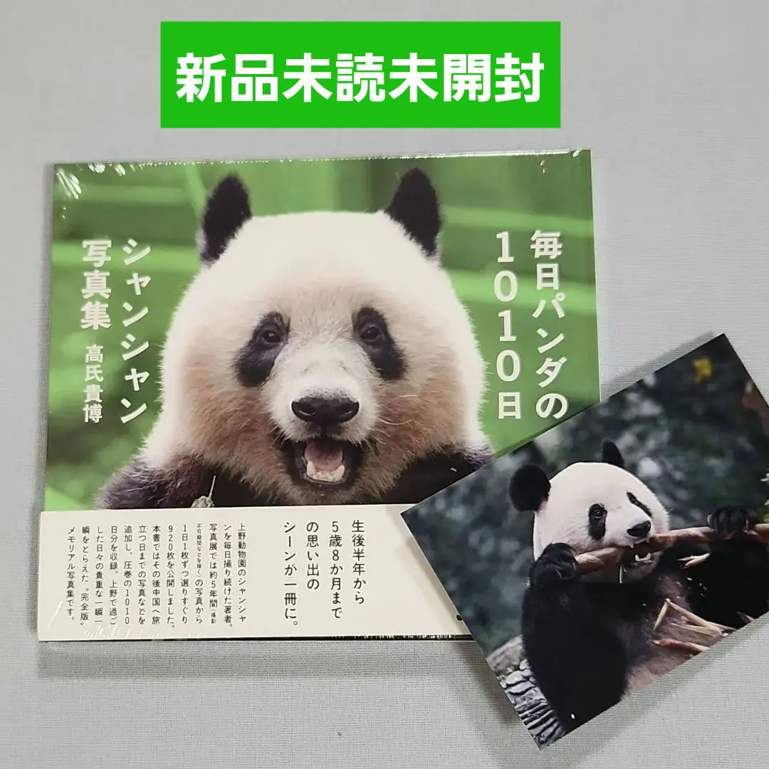 2026年最新】シャンシャン ポストカードブックの人気アイテム - メルカリ