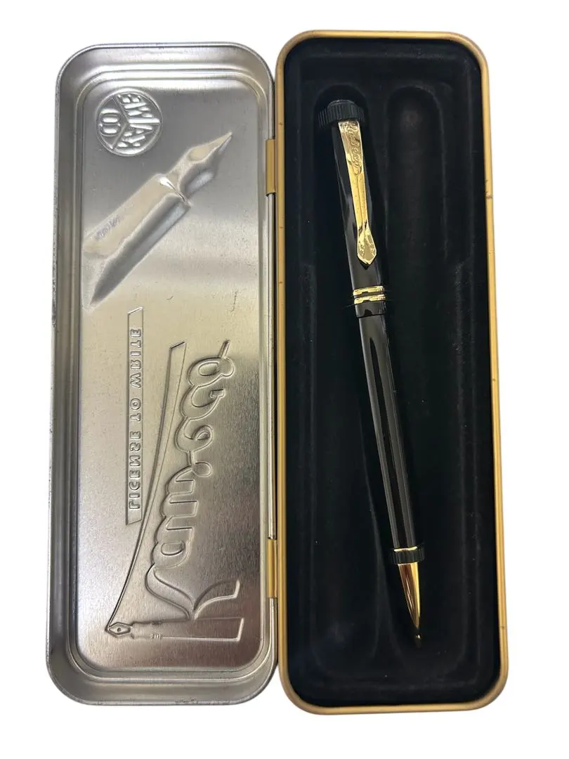 KawecoDia万年筆 黒Germany箱あり