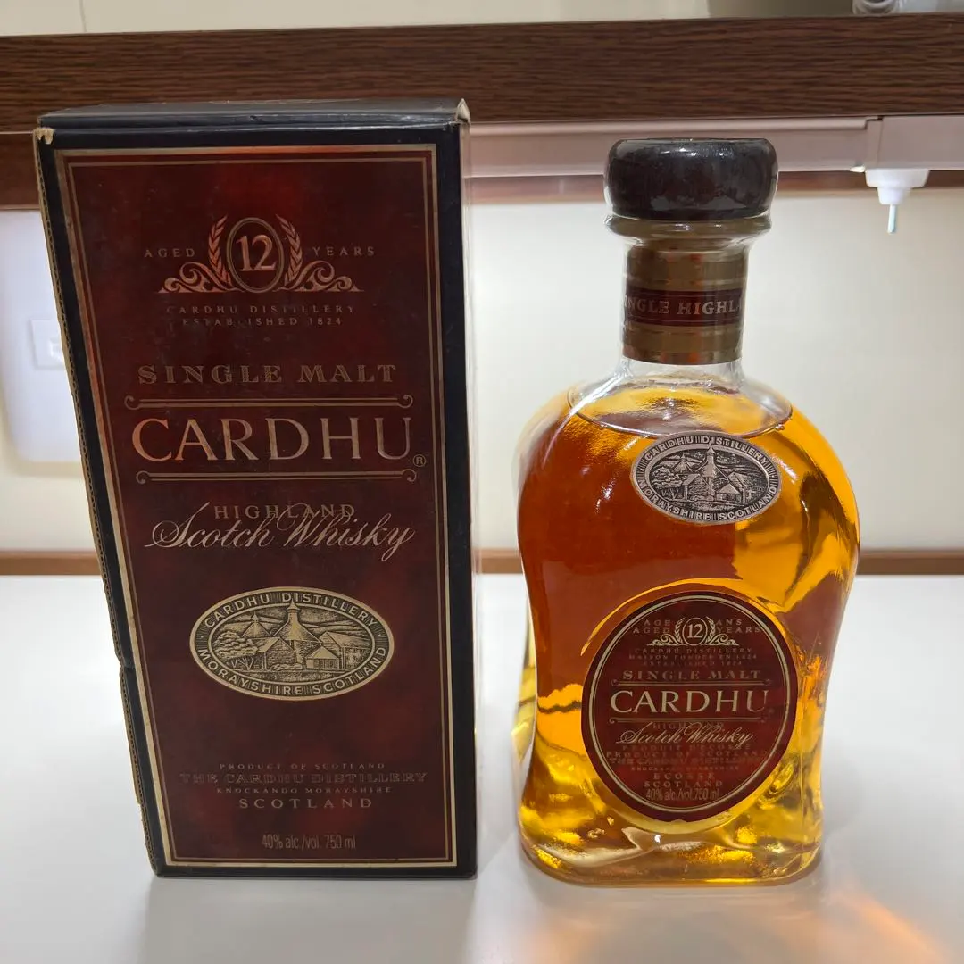 5820【未開栓】Cardhu 12年 スコッチウイスキー 43度 750mL