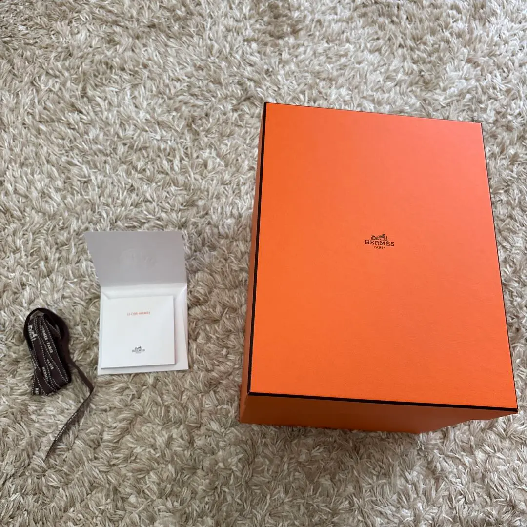 HERMES☆ ピコタン pm 空箱 箱 3個セット オレンジ ボックス セット